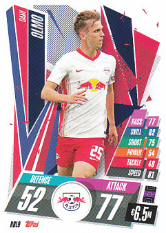 Dani Olmo RB Leipzig 2020/21 Topps Match Attax CL #RBL09